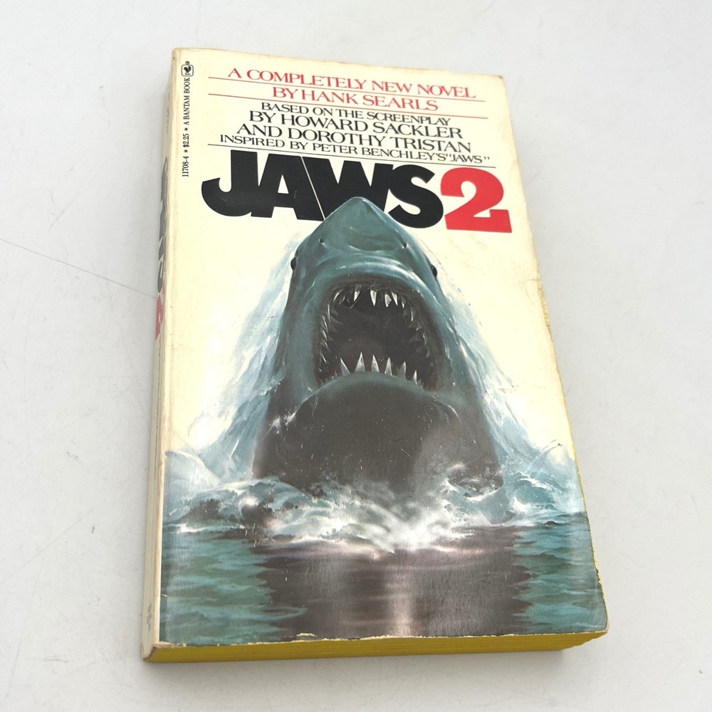 Bantam Jaws 2 Paperback Book 1978 Movie Tie-In